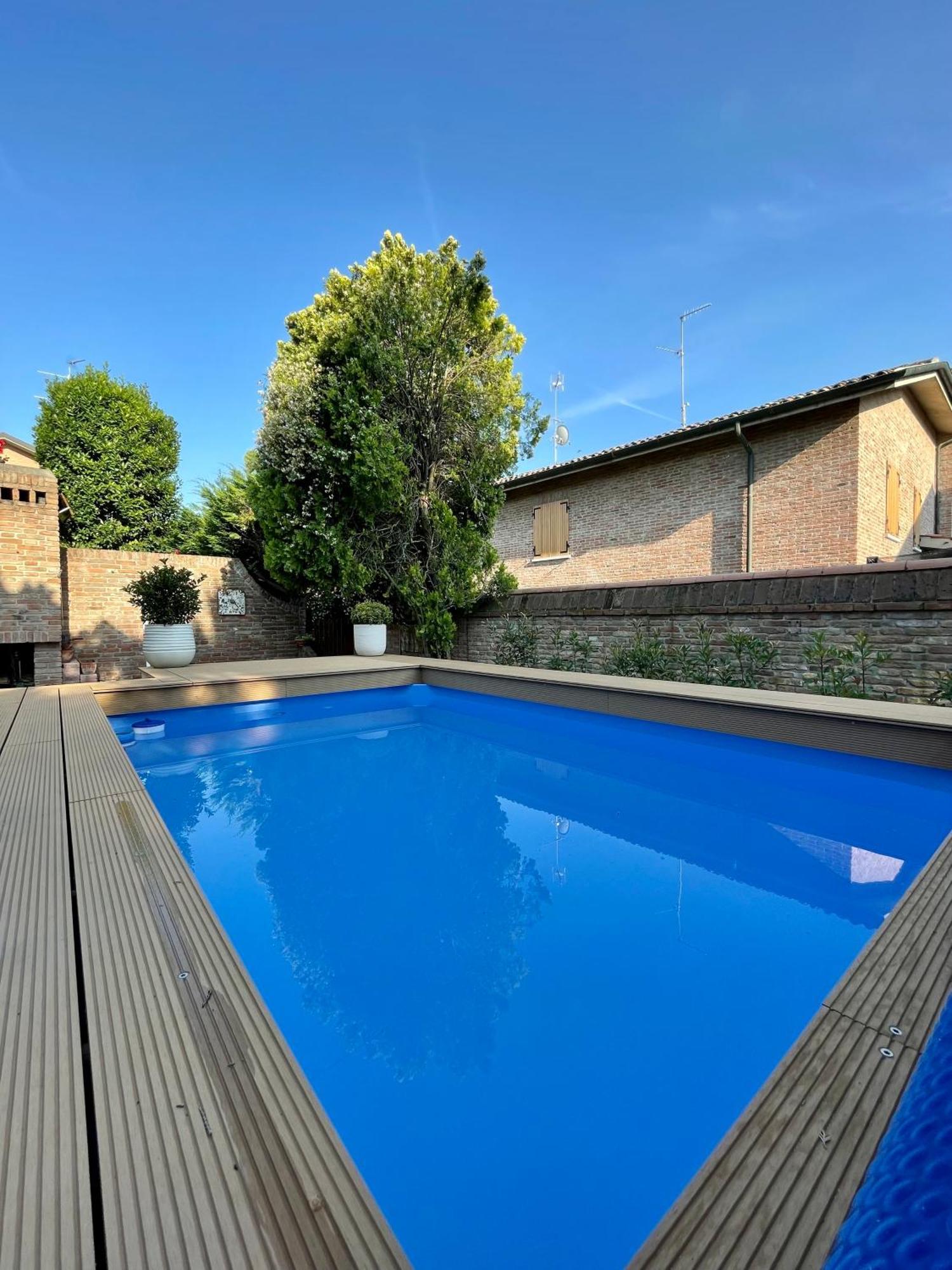 Apartamento Casa Matilde Piano Terra 100Mq Con Parking E Piscina Ferrara Exterior foto